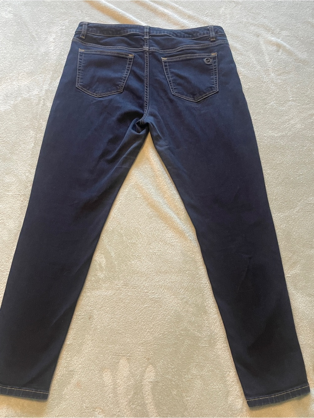 Michael Kors Izzy Skinny Navy Skinny Jeans 12